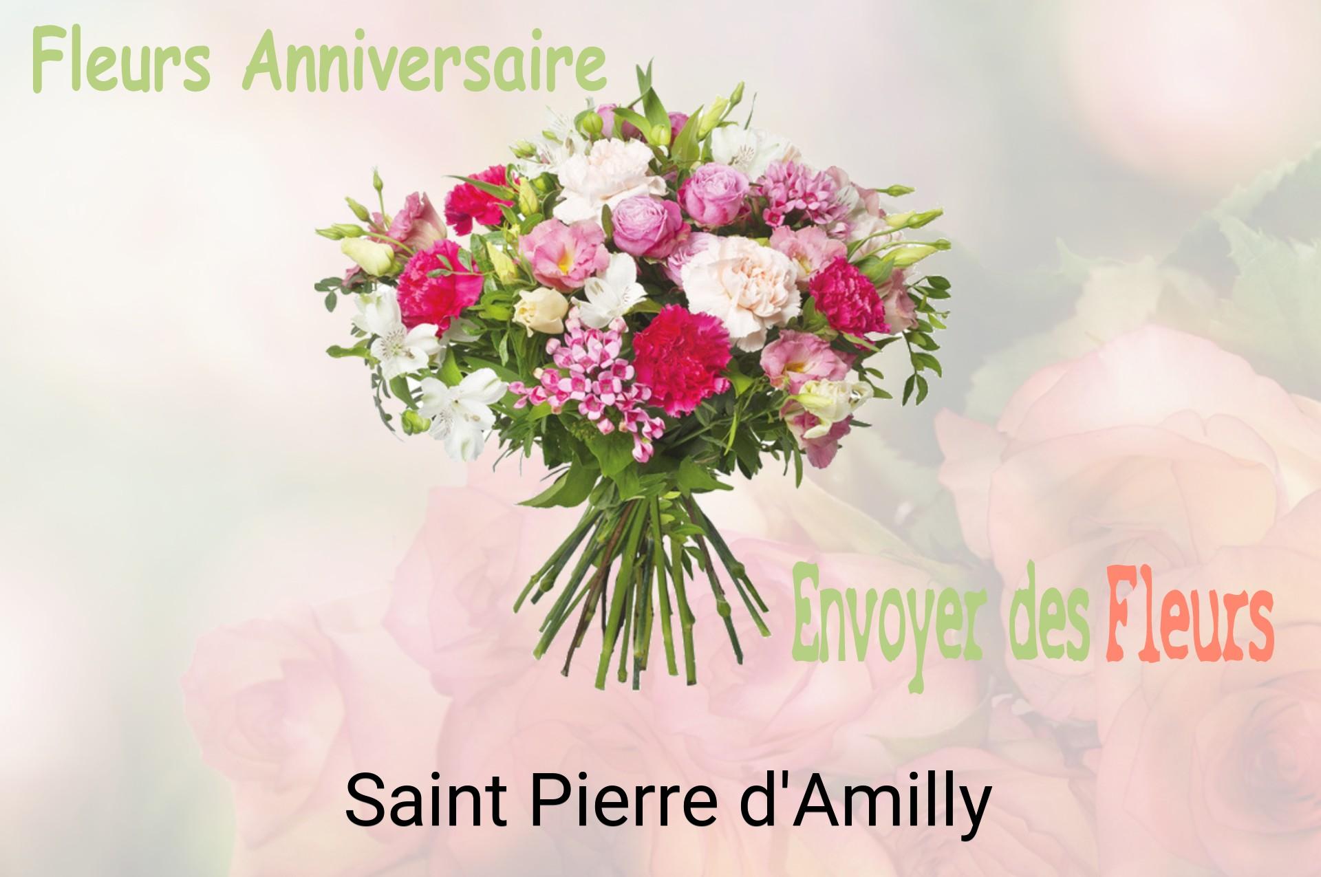 Bouquet de fleurs d’anniversaire livré à Saint-Pierre-d'Amilly